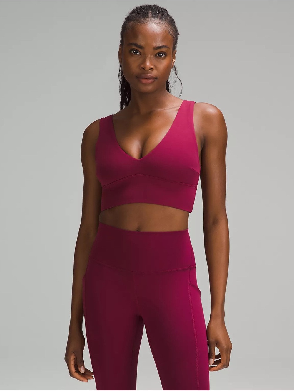 lululemon athletica Align bra in Deep Luxe